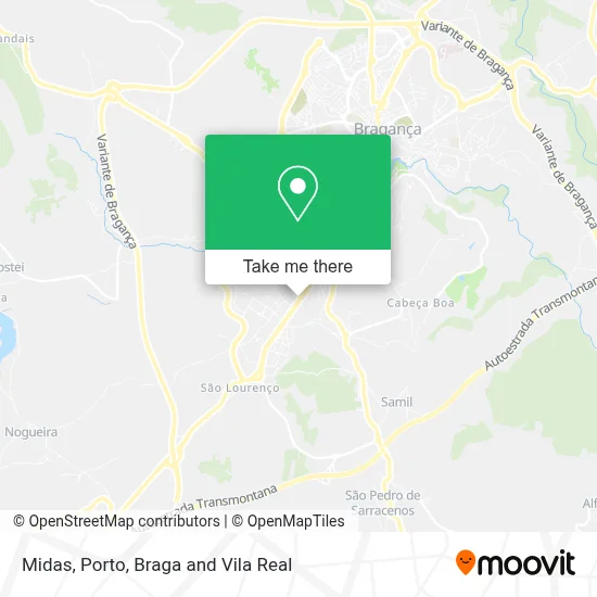 Midas map