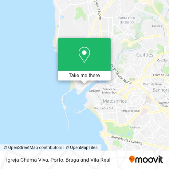 Igreja Chama Viva map