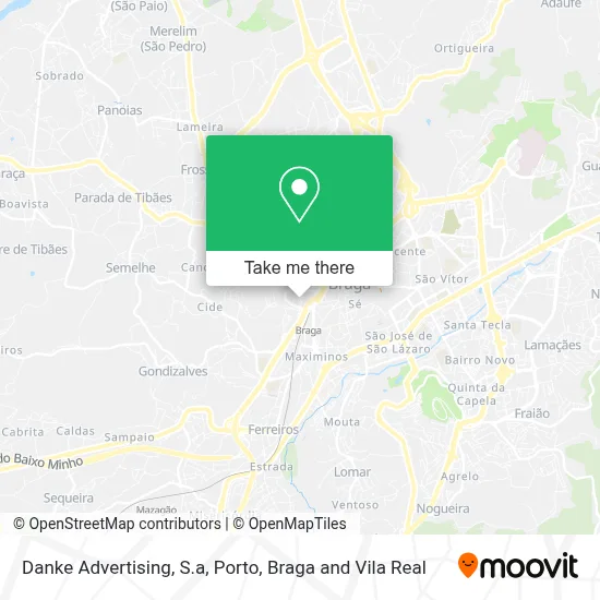 Danke Advertising, S.a map