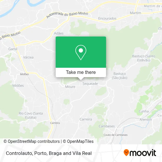 Controlauto map