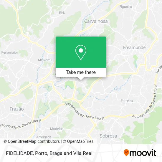 FIDELIDADE map