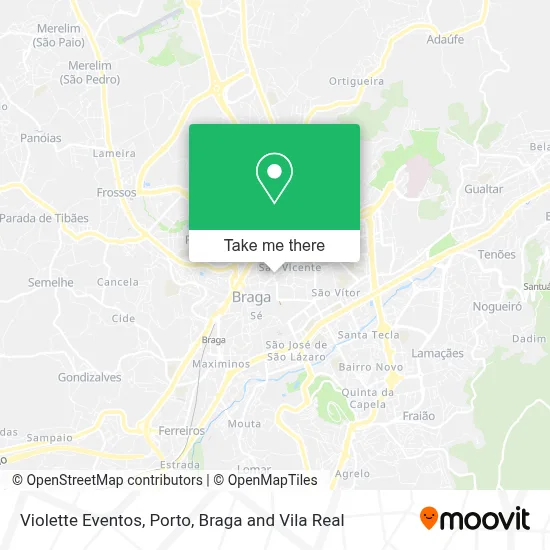 Violette Eventos map