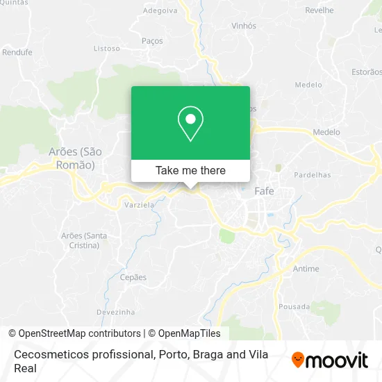 Cecosmeticos profissional map
