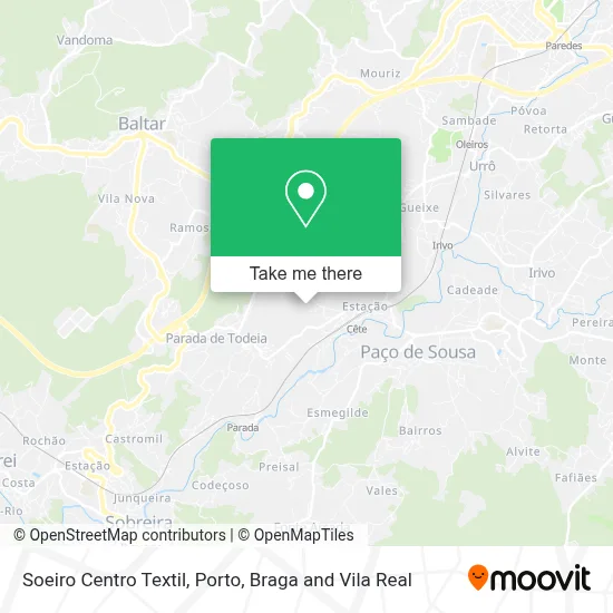 Soeiro Centro Textil map