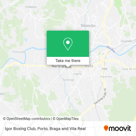Igor Boxing Club map