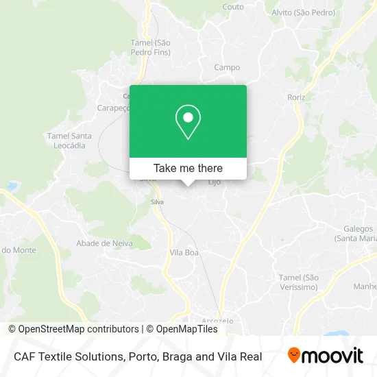CAF Textile Solutions map