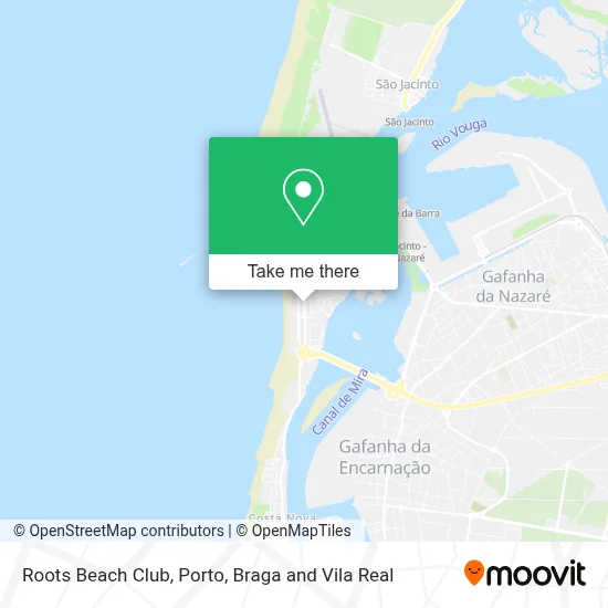 Roots Beach Club mapa