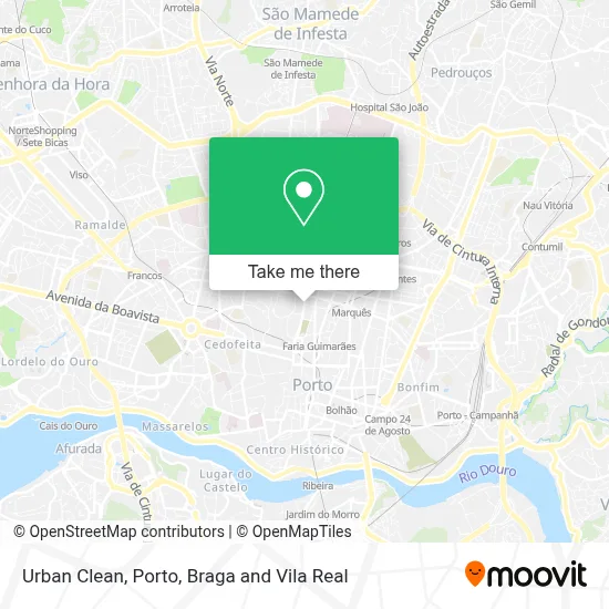 Urban Clean map