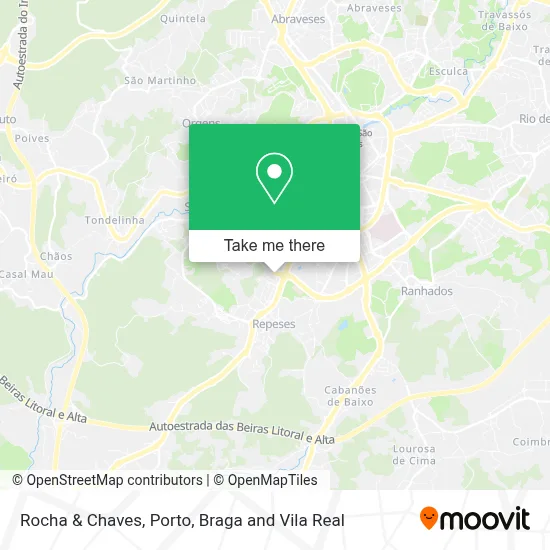 Rocha & Chaves mapa