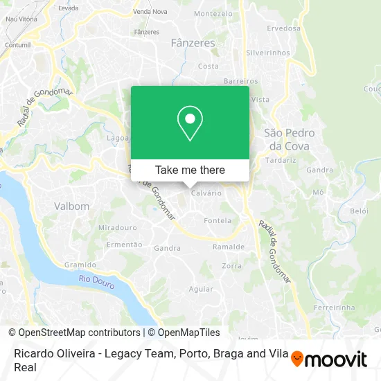 Ricardo Oliveira - Legacy Team map