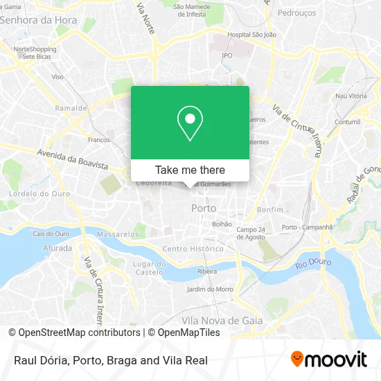 Raul Dória map