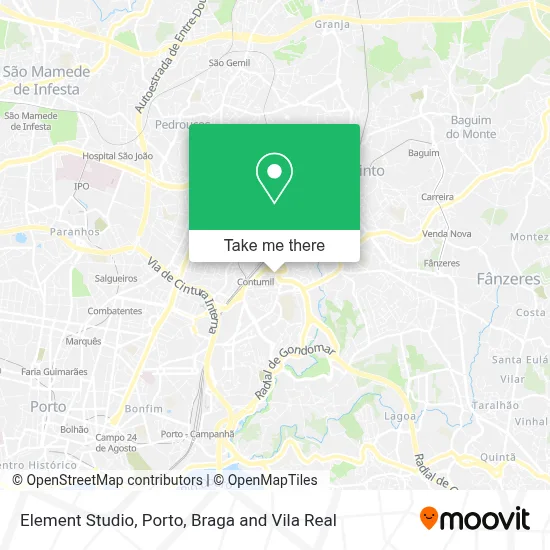 Element Studio map