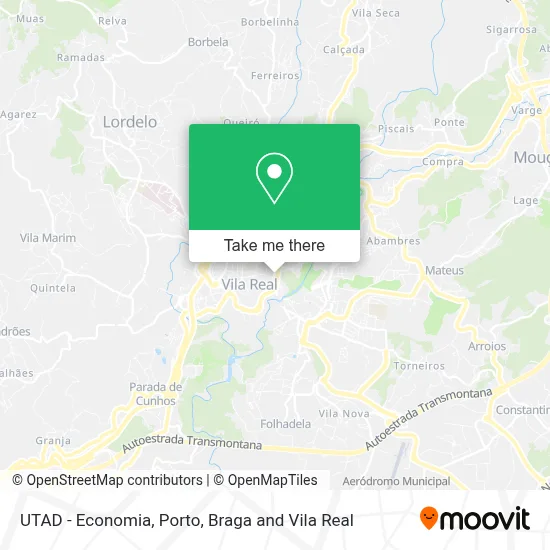 UTAD - Economia map