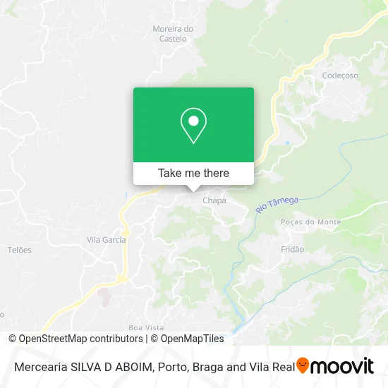 Mercearia SILVA D ABOIM map