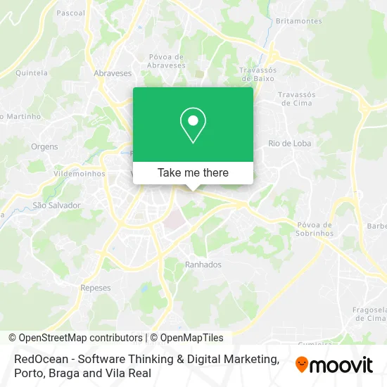 RedOcean - Software Thinking & Digital Marketing map
