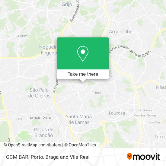 GCM BAR map