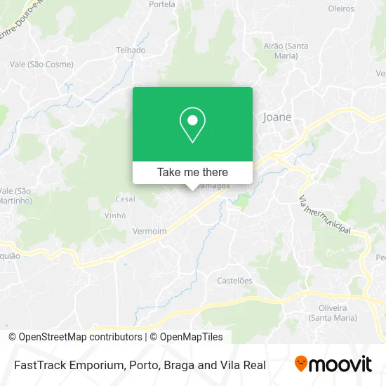 FastTrack Emporium map