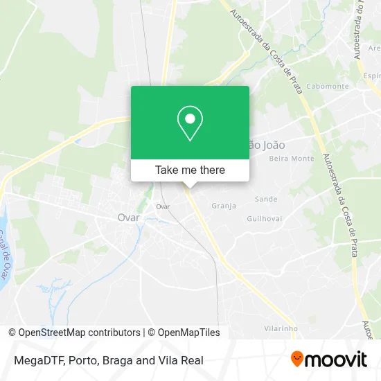 MegaDTF map