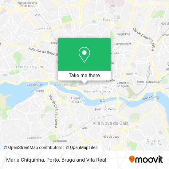 Maria Chiquinha map