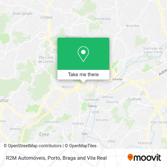 R2M Automóveis mapa