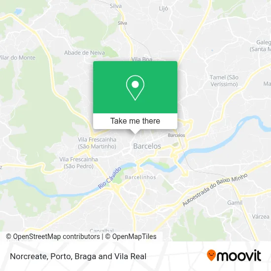 Norcreate map