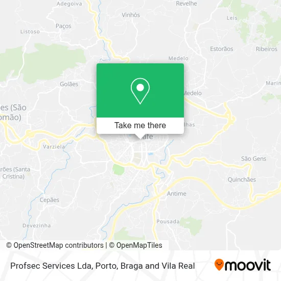 Profsec Services Lda map