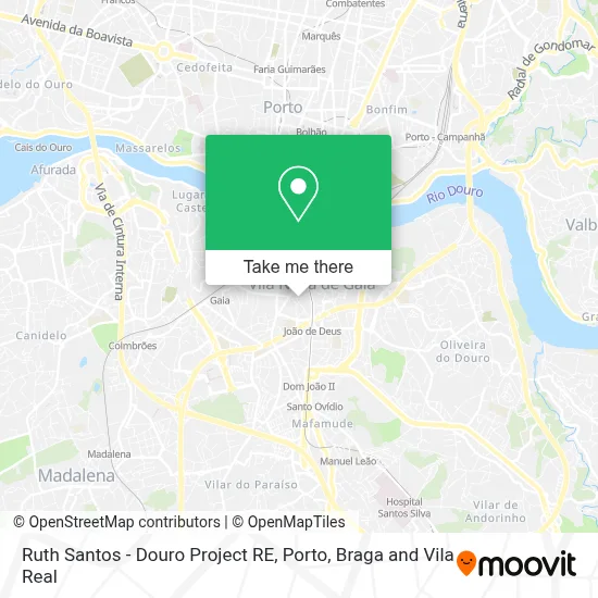 Ruth Santos - Douro Project RE mapa