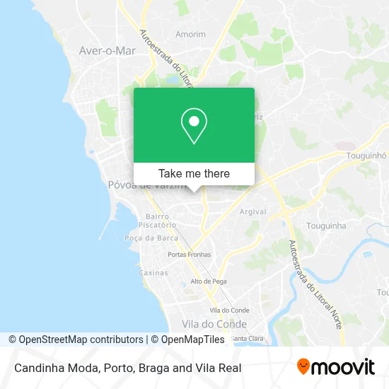 Candinha Moda map
