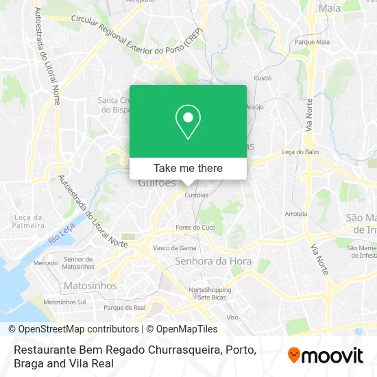 Restaurante Bem Regado Churrasqueira map
