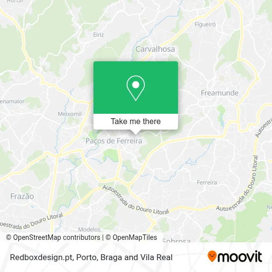 Redboxdesign.pt map