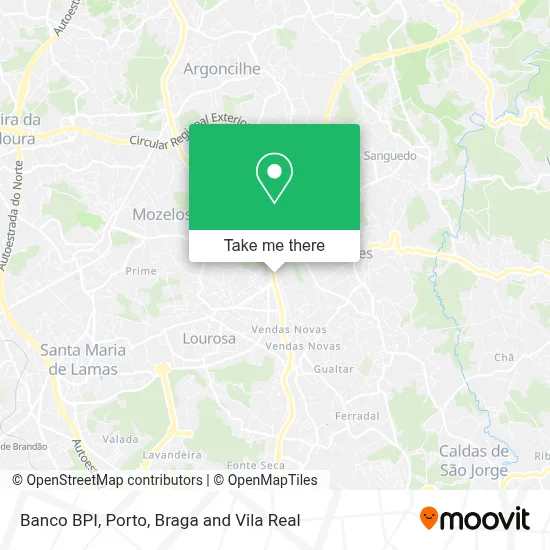 Banco BPI map
