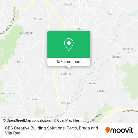 CBS Creative Building Solutions map