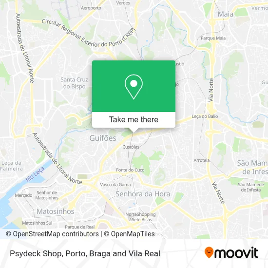 Psydeck Shop map