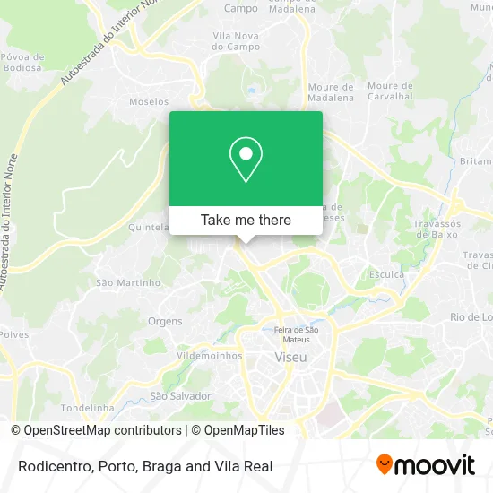 Rodicentro map