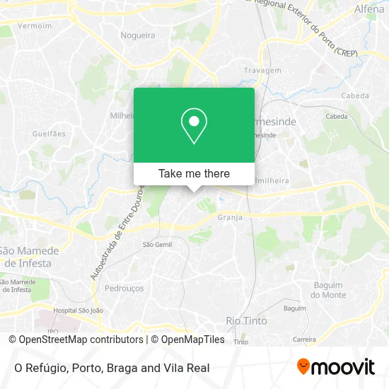 O Refúgio map