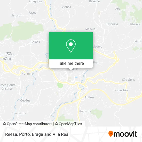 Reesa mapa
