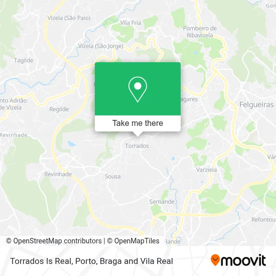 Torrados Is Real map