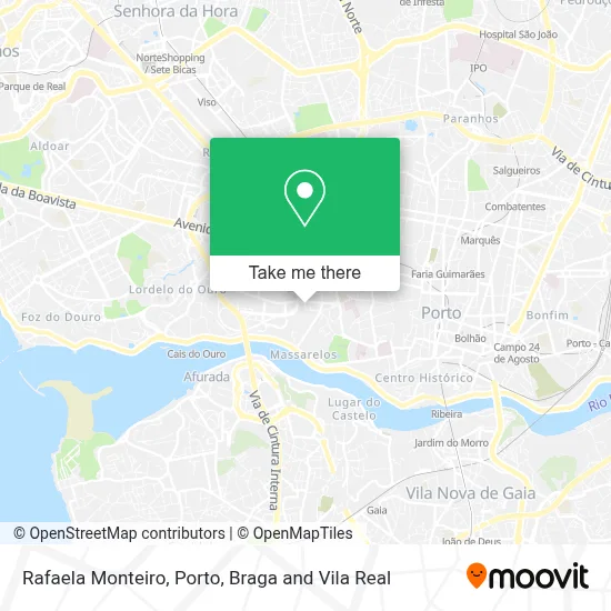 Rafaela Monteiro mapa