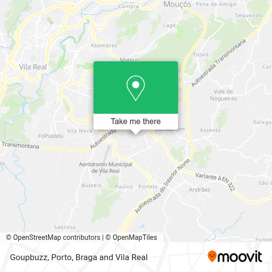 Goupbuzz map