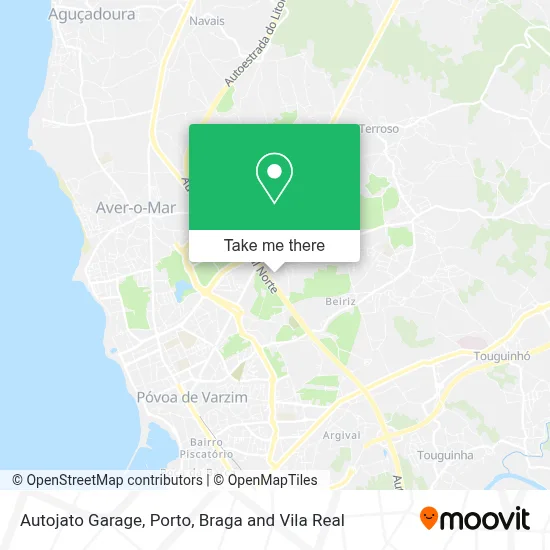 Autojato Garage map