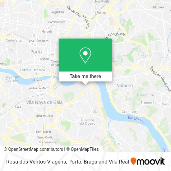 Rosa dos Ventos Viagens map