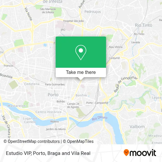 Estudio VIP map