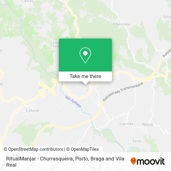 RitualManjar - Churrasqueira mapa