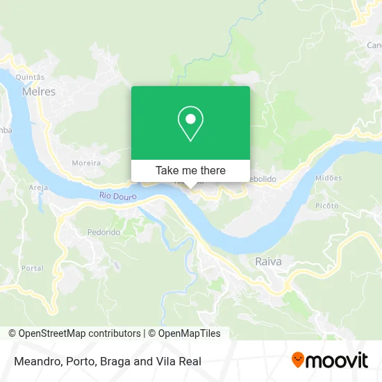 Meandro map