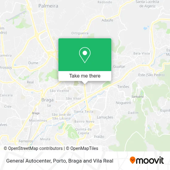 General Autocenter map