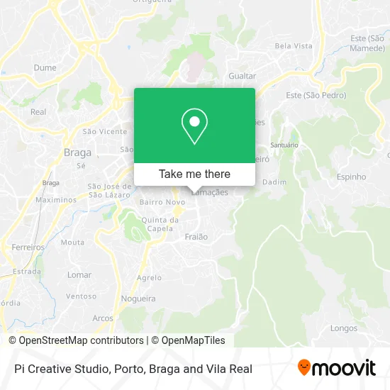 Pi Creative Studio map