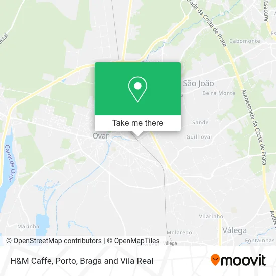 H&M Caffe map