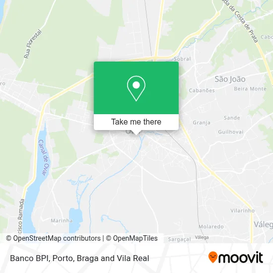 Banco BPI map