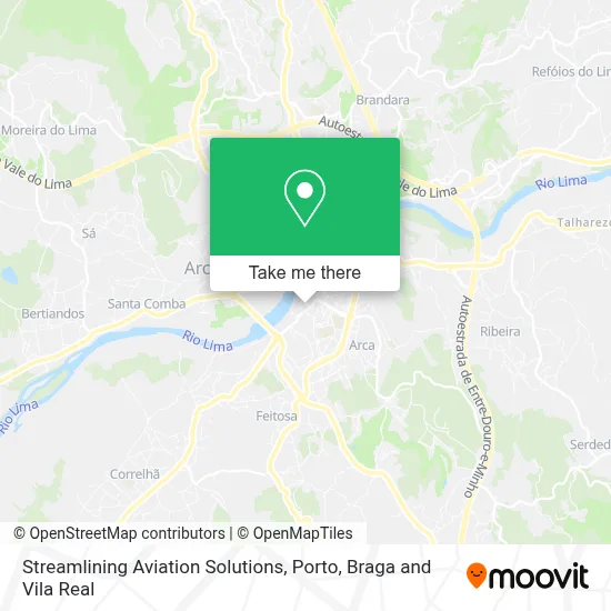 Streamlining Aviation Solutions map