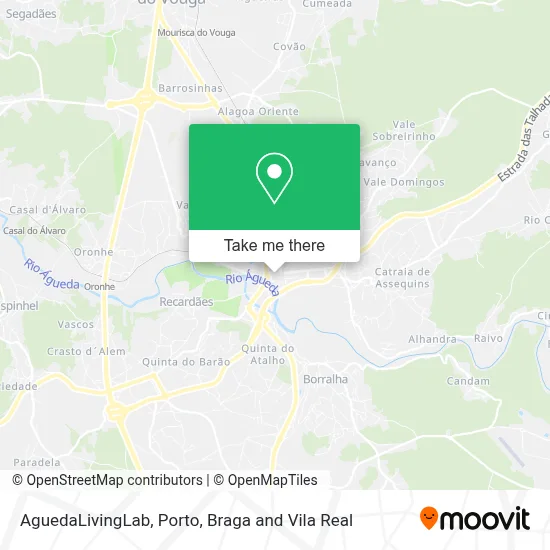 AguedaLivingLab map
